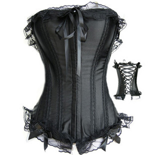Accessory Sexy Black Corset - Click Image to Close